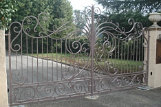 Papillon entrance gate