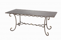 Cyclade dining table - rectangular