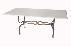 Lyre dining table - rectangular
