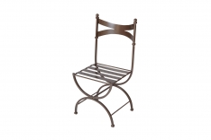 Pompea chair - metal seat back