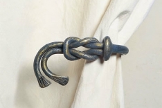 Hermes curtain tie-back