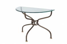 Evita half-moon console