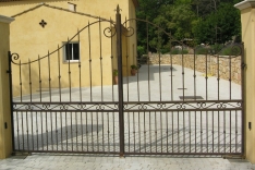 Portail Aton non-tôlé