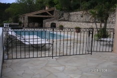 Garde-corps Aton - avec frise