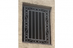 Grille de fenêtre Aton - avec frise
